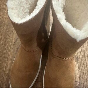 UGG Tan Suede Winter Boots